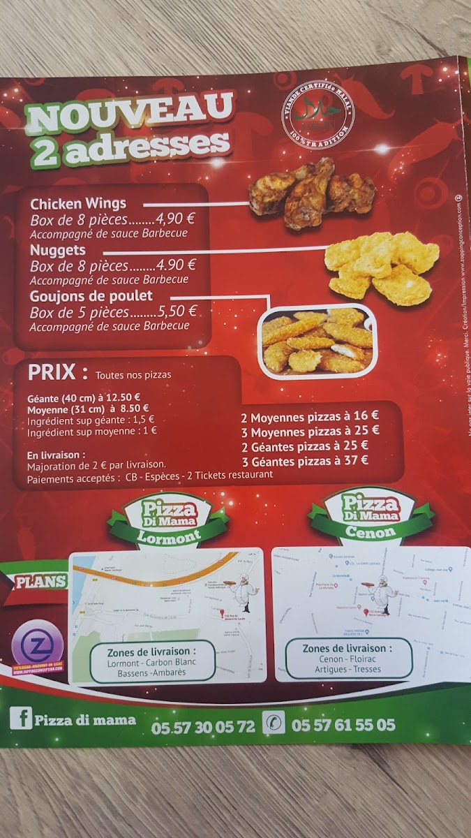 Menu Pizza Di Mama-4
