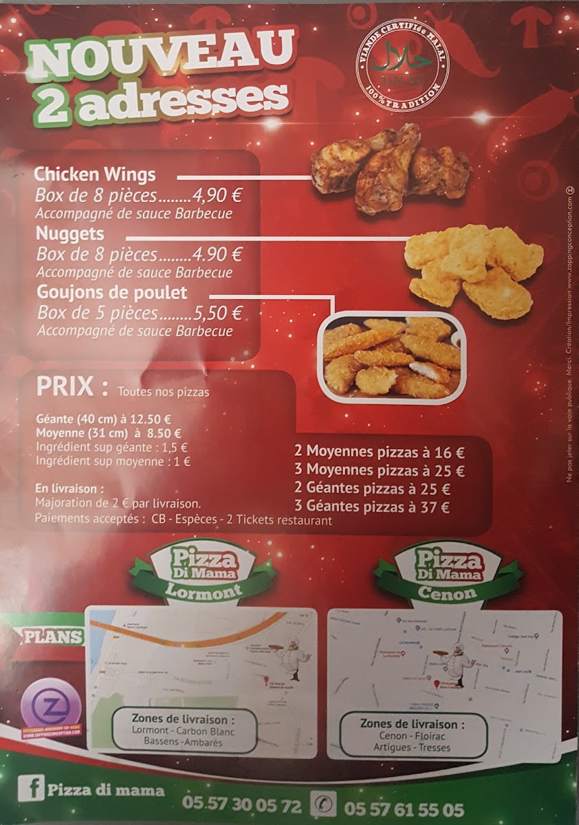 Menu Pizza Di Mama-5