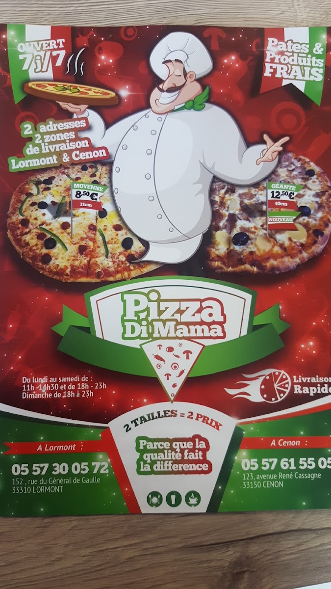 Menu Pizza Di Mama-9