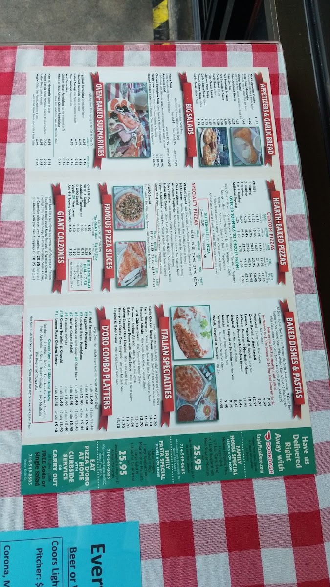 Menu Pizza D'oro-10