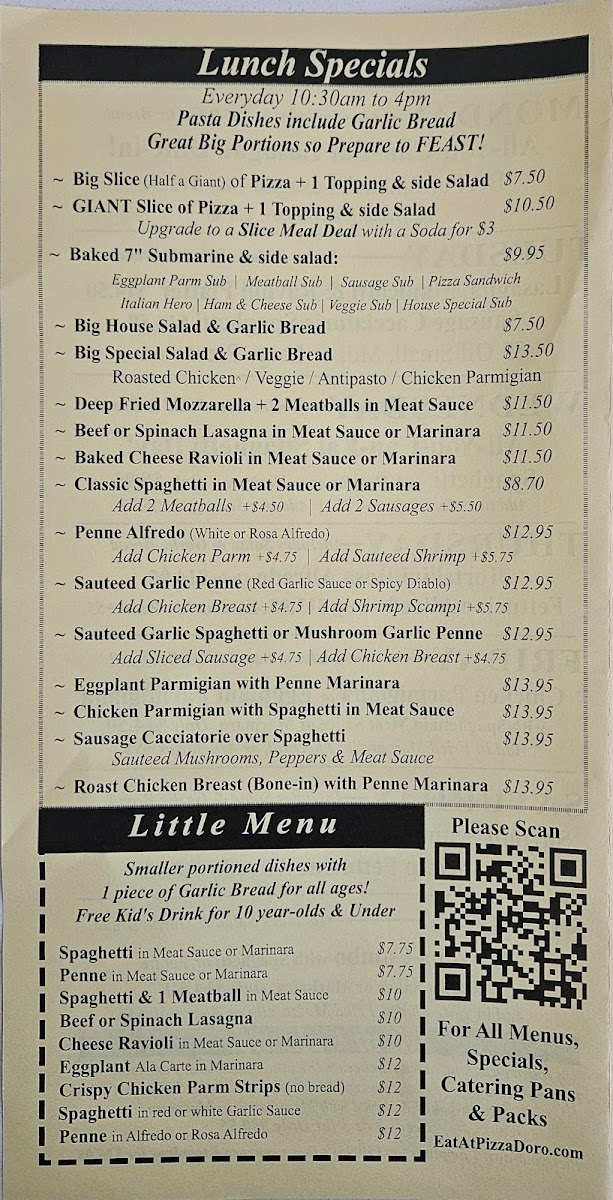 Menu Pizza D'oro-5