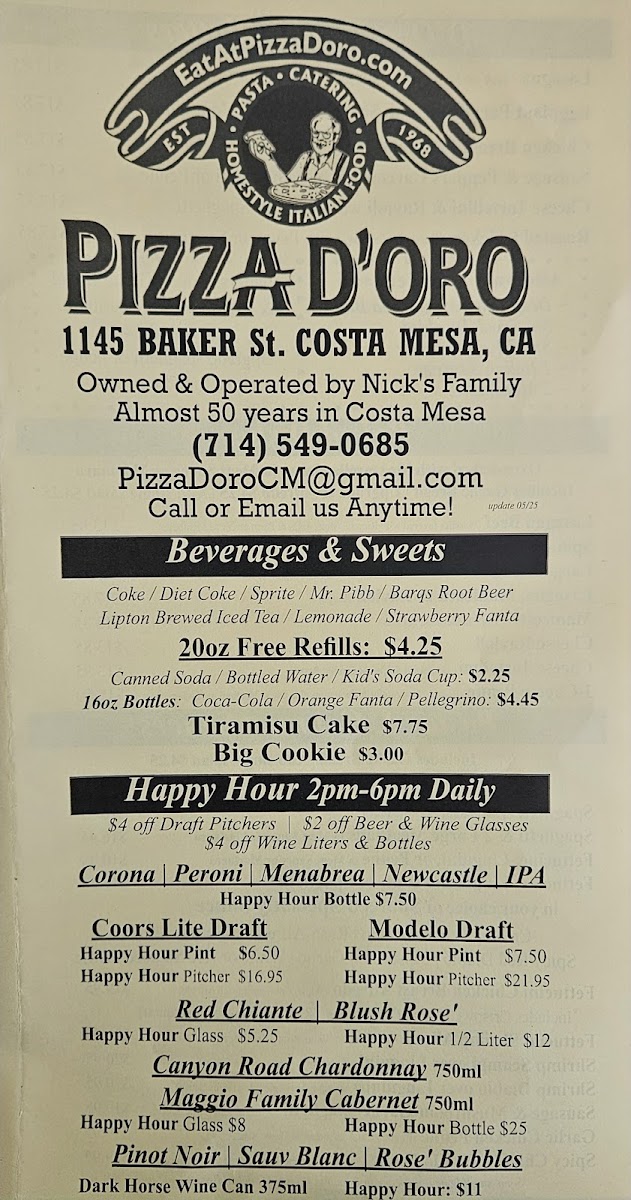 Menu Pizza D'oro-6