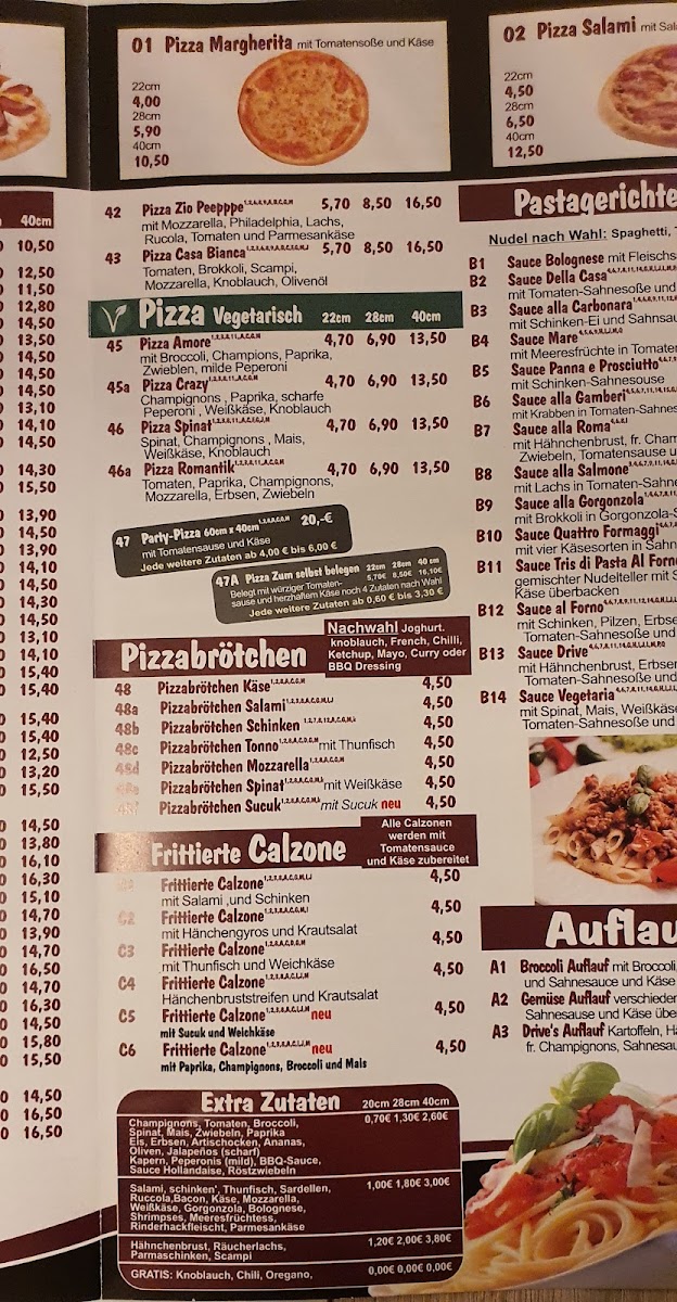 Menu Pizza Drive ((Pizza Takeaway))-3