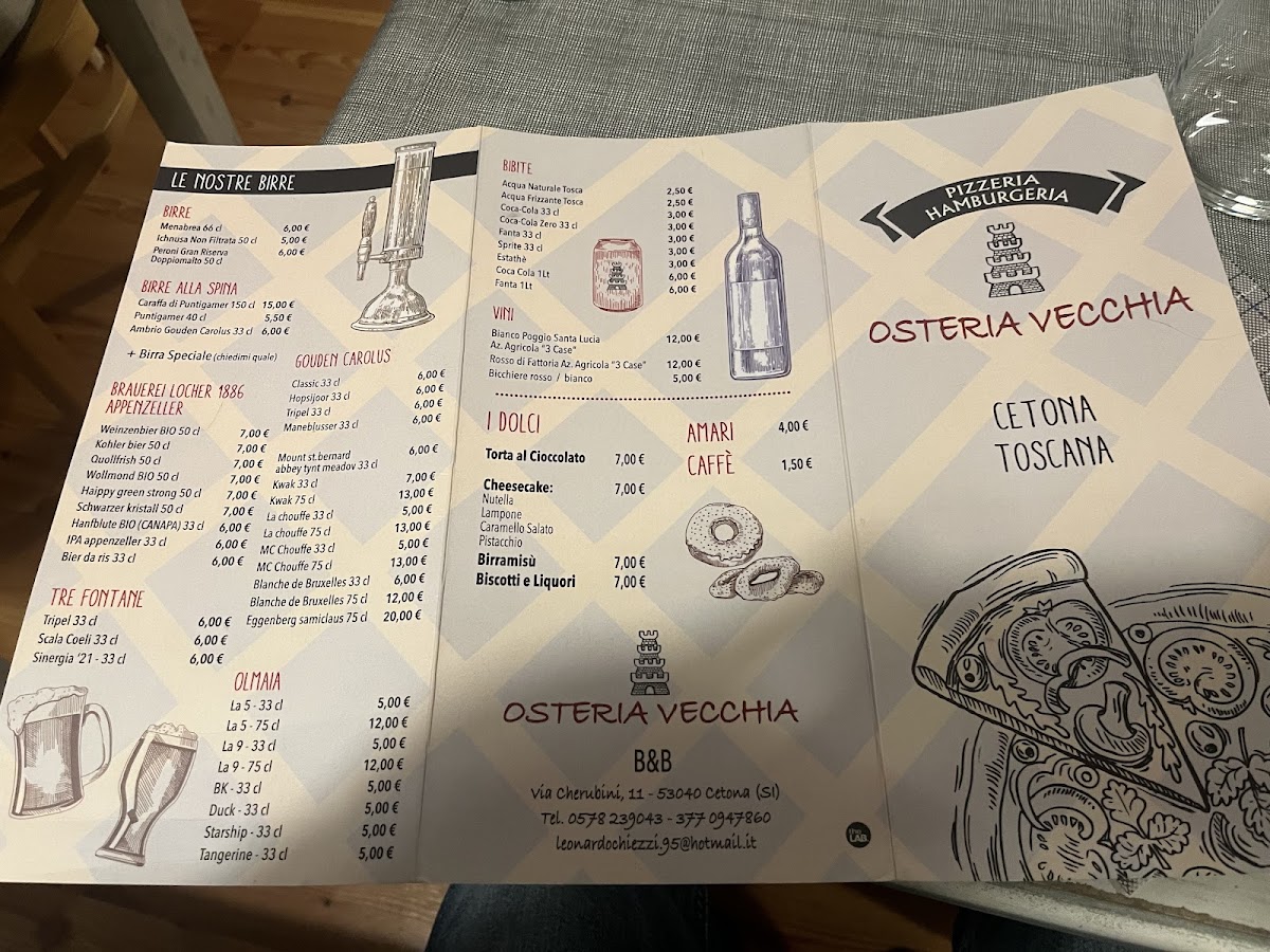Menu Pizza E Hamburger Da Nilo Cetona-1