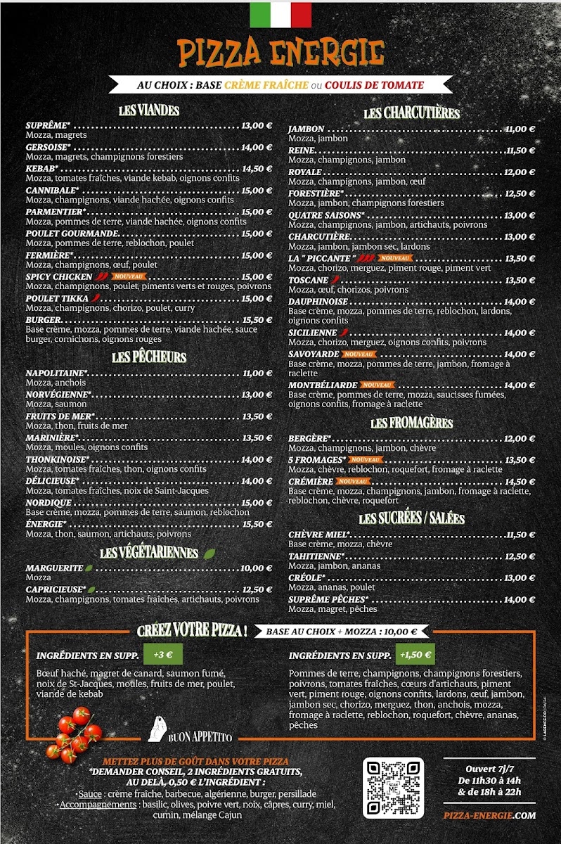 Menu Pizza Énergie-1