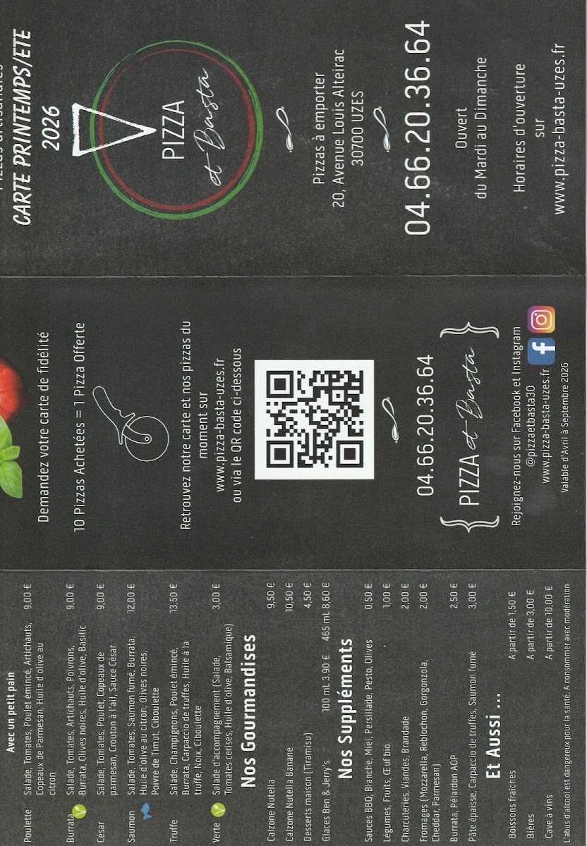 Menu Pizza Et Basta-1