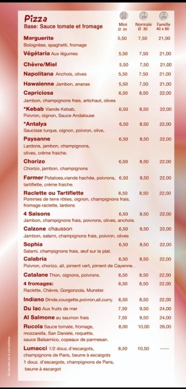 Menu Pizza Et Pasta Du Lac-4