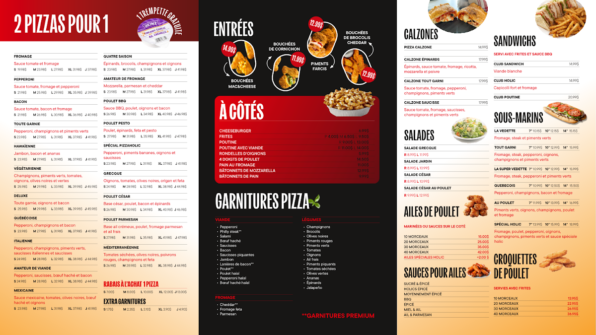 Menu Pizza Holic-1