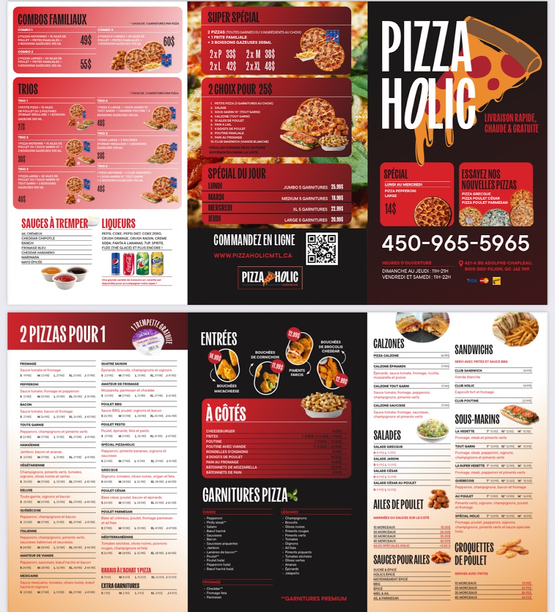 Menu Pizza Holic-2