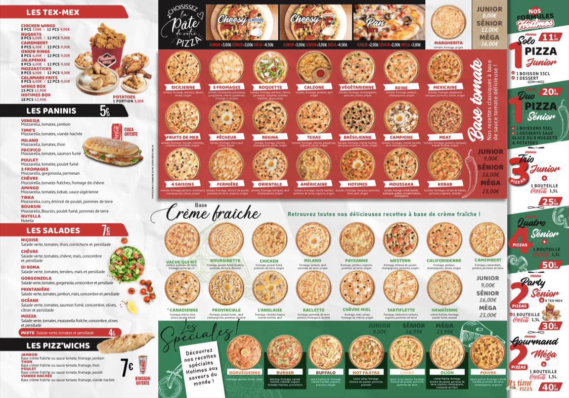 Menu Pizza Hotimes Montereau-Fault-Yonne-1