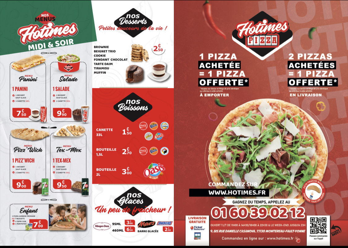 Menu Pizza Hotimes Montereau-Fault-Yonne-2