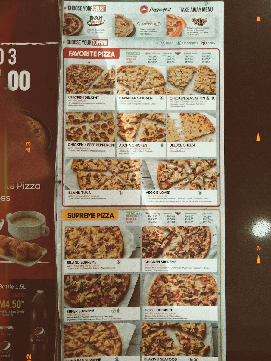 Menu Pizza Hut Delivery Pasir Tumboh-3