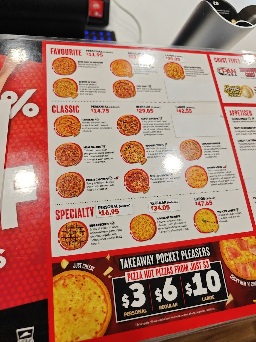 Menu Pizza Hut Delivery - West Coast-3