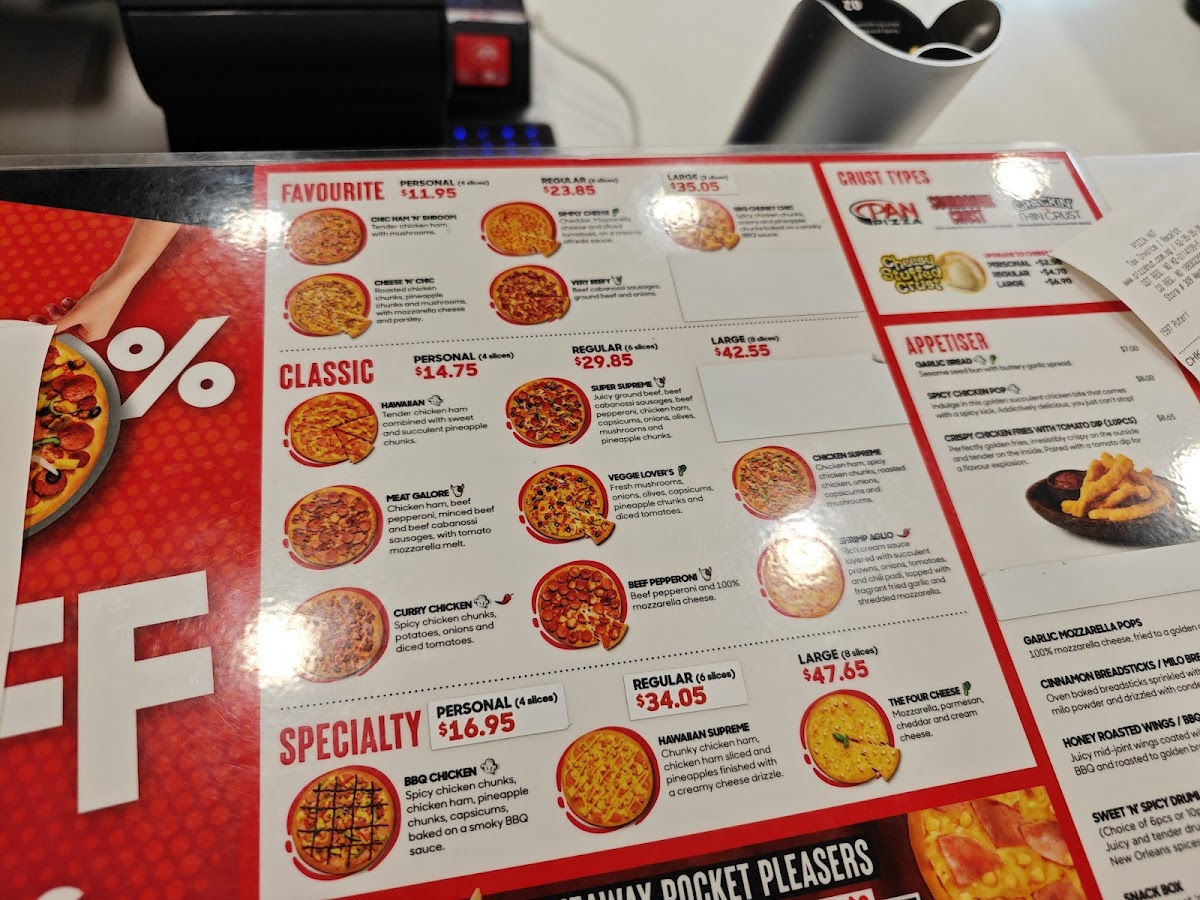 Menu Pizza Hut Delivery - West Coast-4