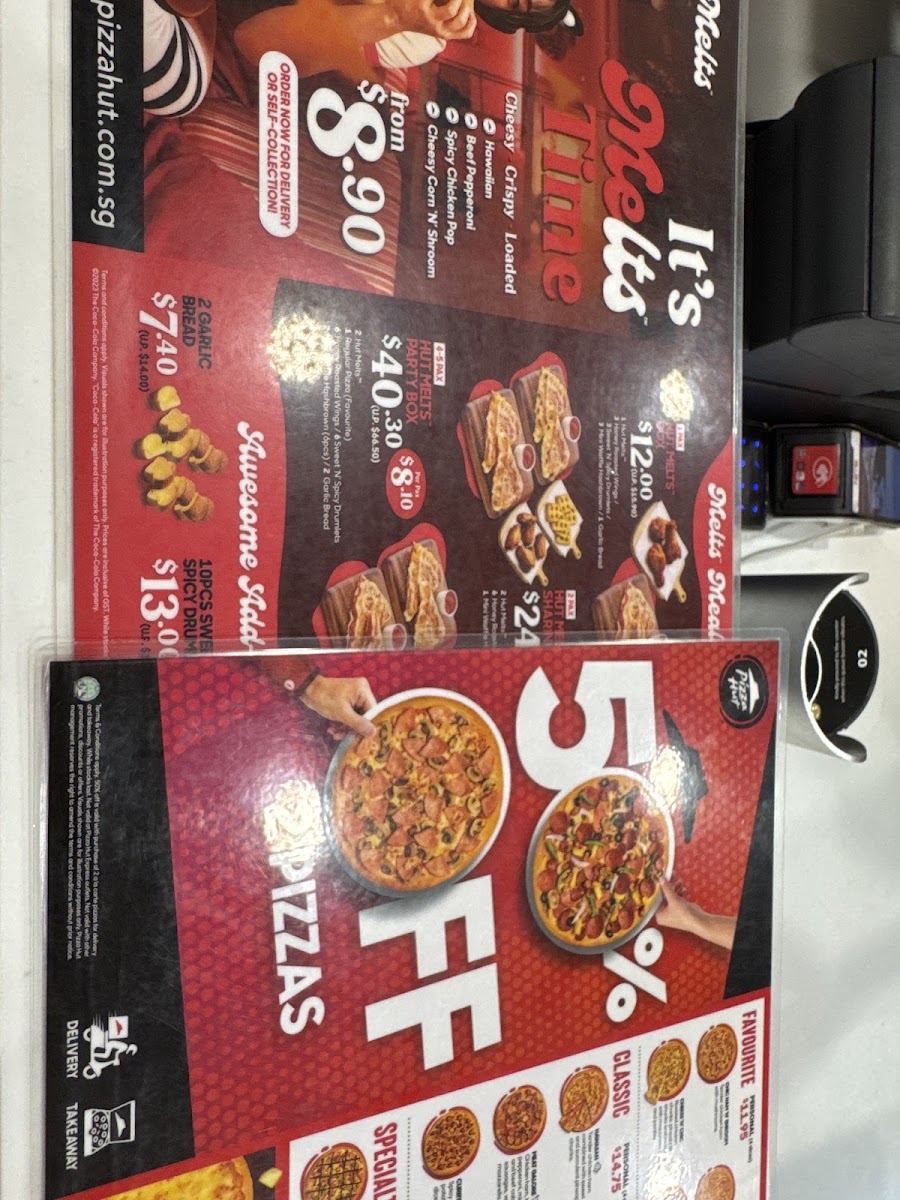 Menu Pizza Hut Delivery - West Coast-5