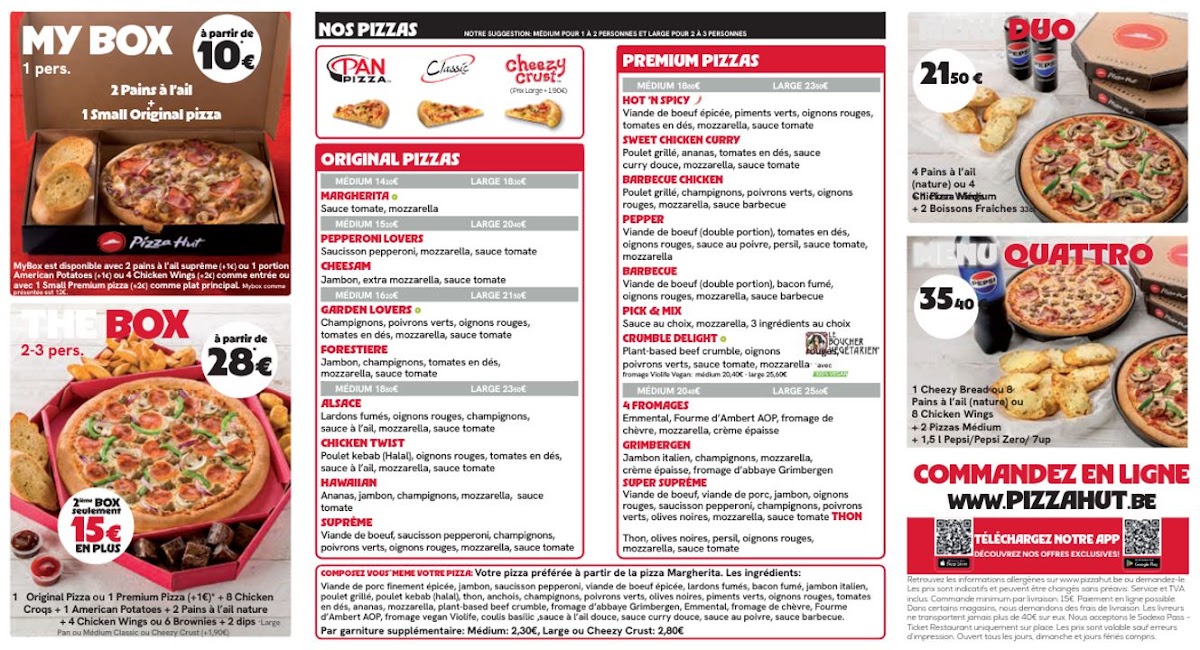 Menu Pizza Hut Delivery-1