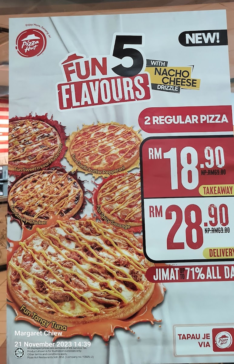 Menu Pizza Hut Giant Bkt. Tinggi-6