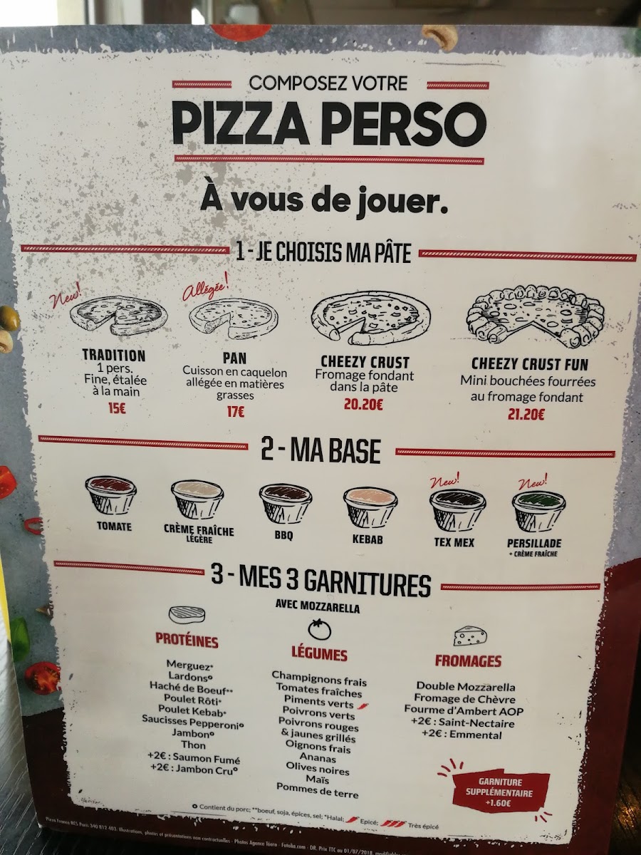 Menu Pizza Hut Plaisir-2