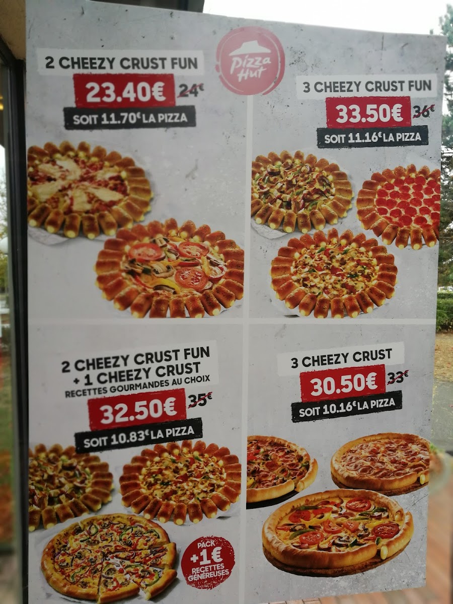 Menu Pizza Hut Plaisir-3