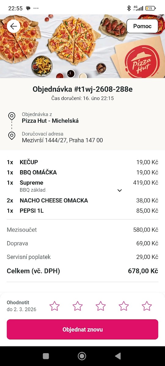 Menu Pizza Hut Praha Michelská-2