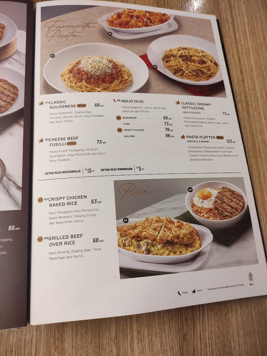 Menu Pizza Hut Ristorante - Supermall Pakuwon Indah-6