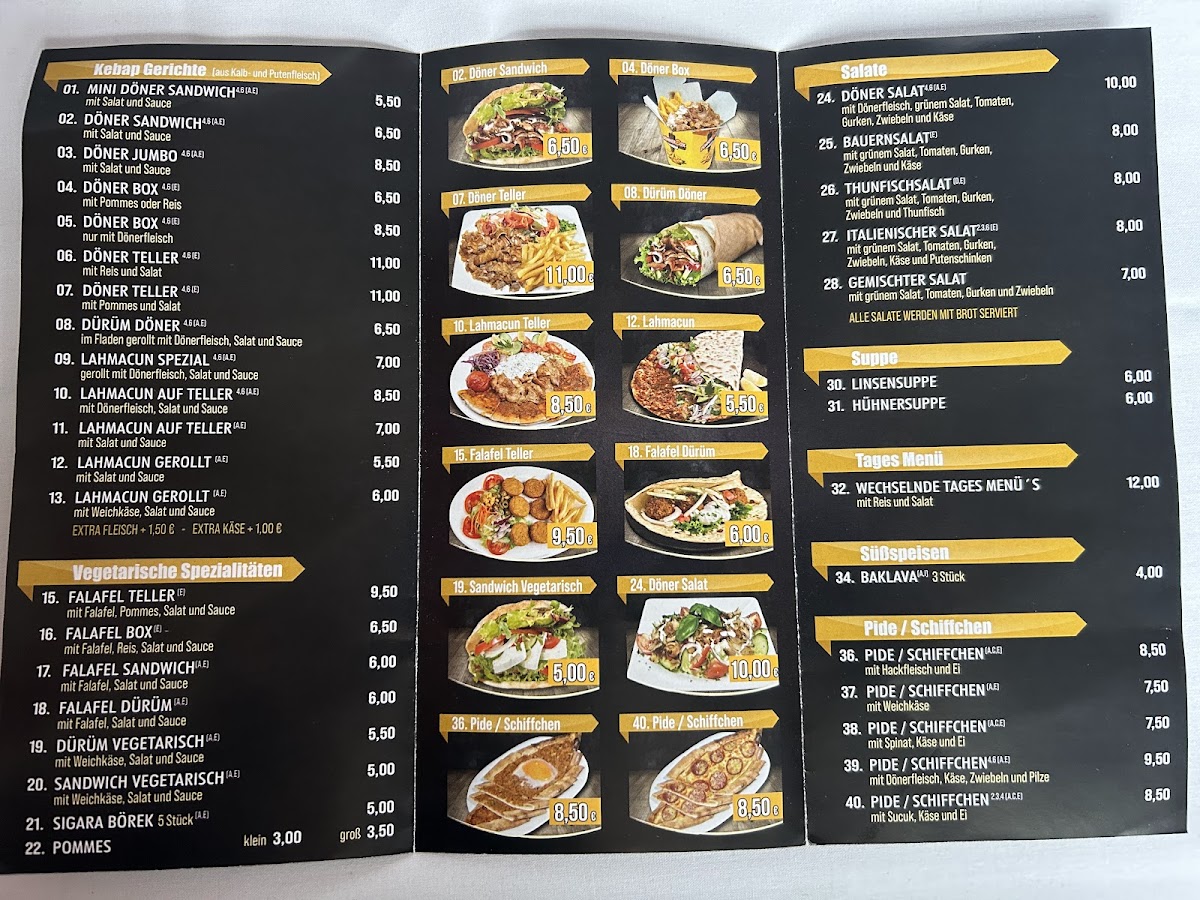 Menu Pizza Kebap 2000-1