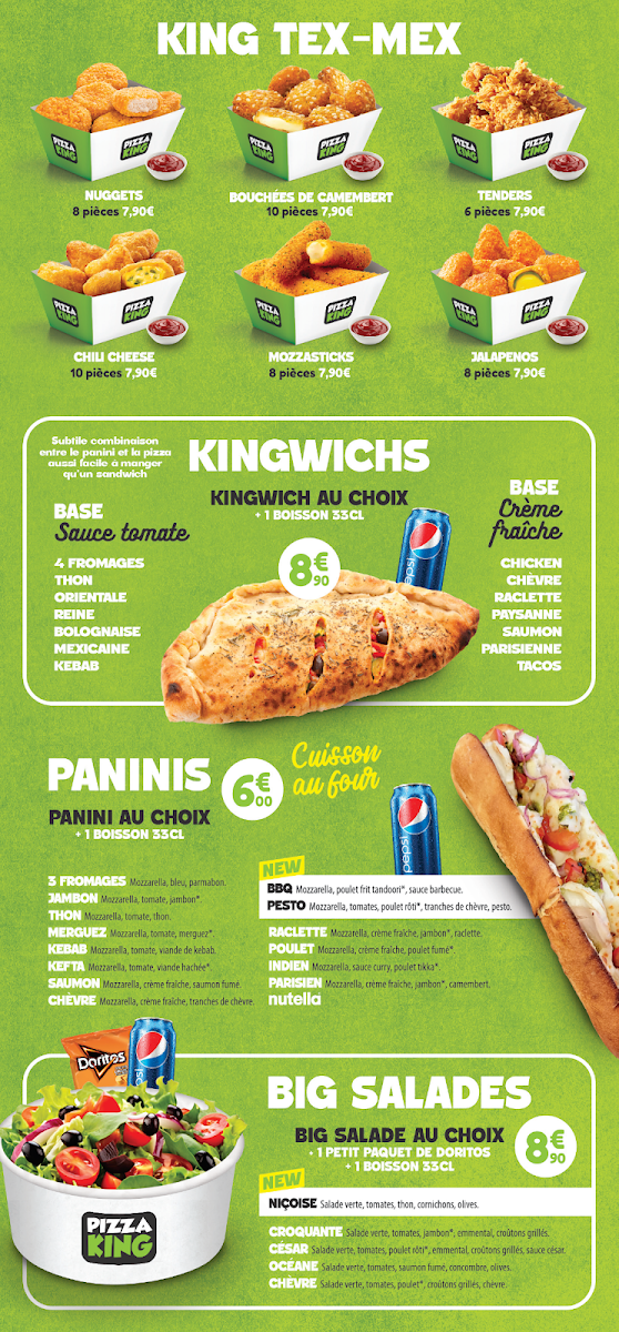 Menu Pizza King Andeville-1