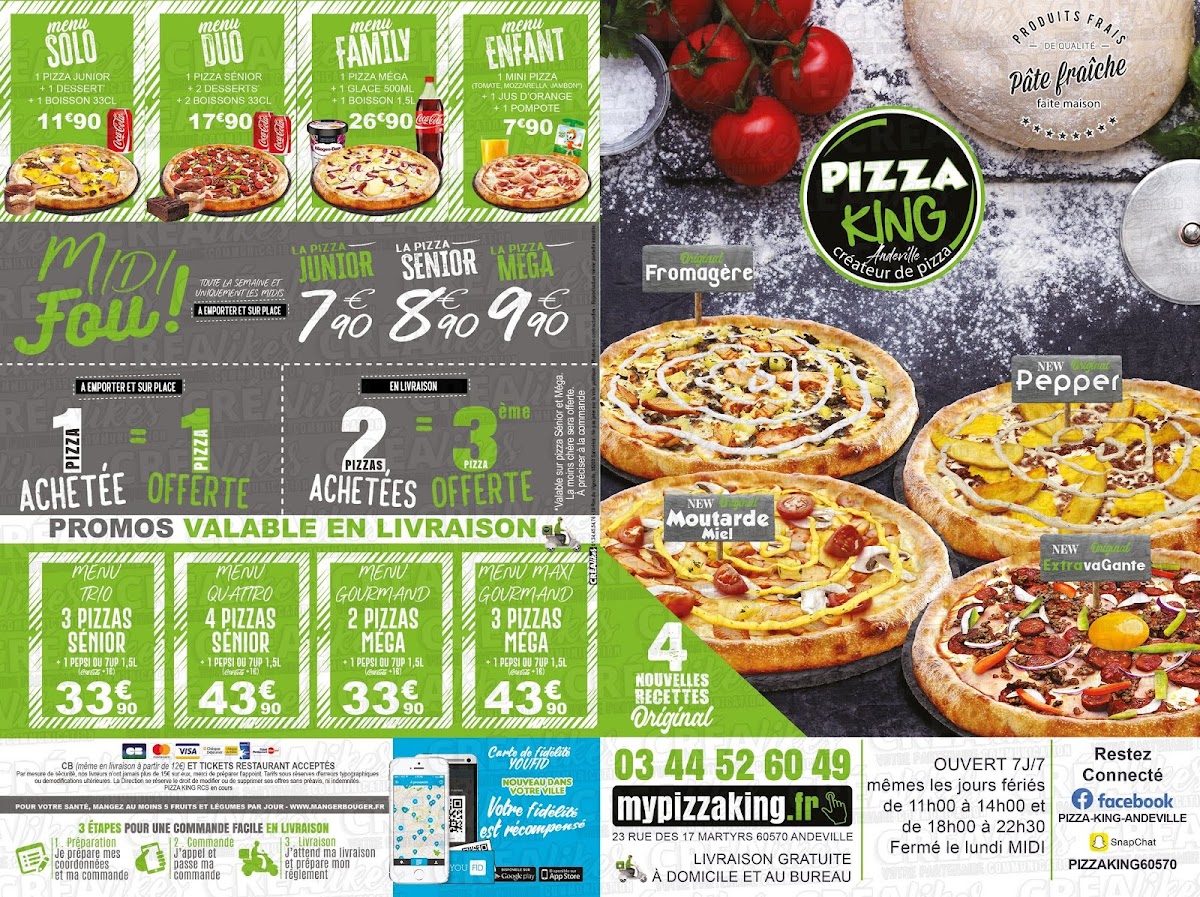 Menu Pizza King Andeville-7