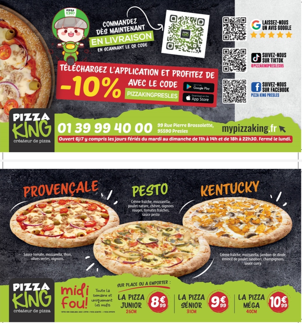 Menu Pizza King Presles-3
