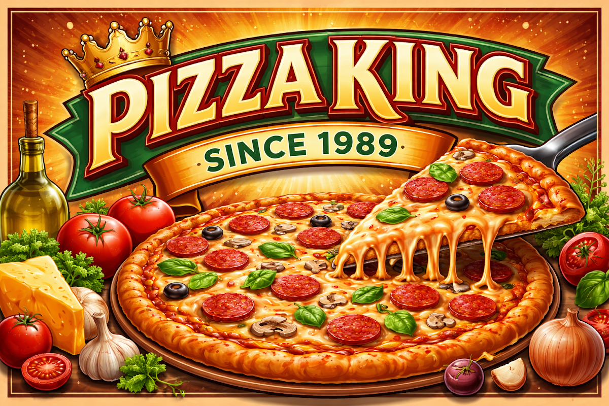 Pizza King Since 1989