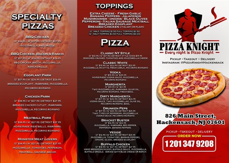 Menu Pizza Knight-1