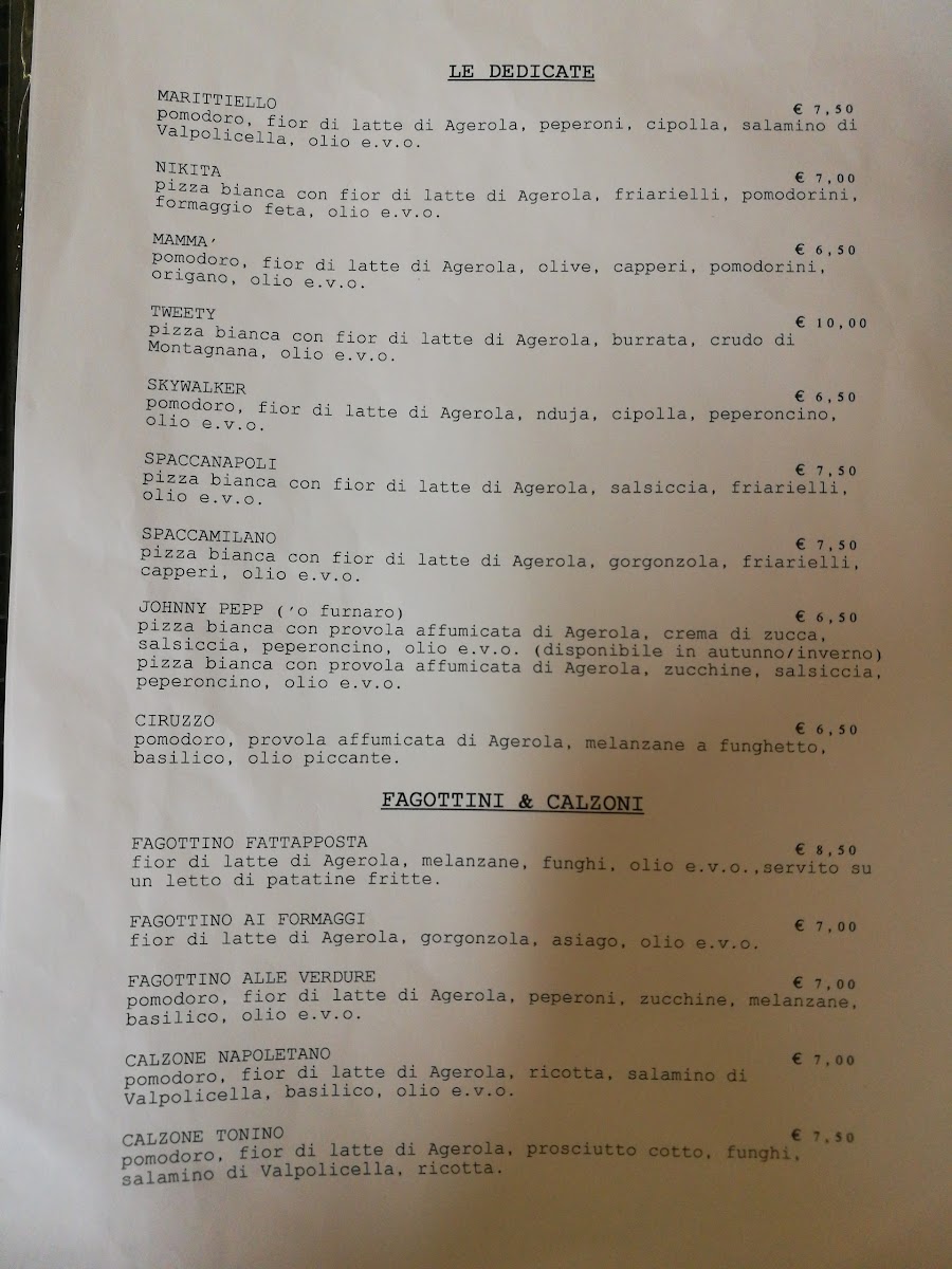 Menu Pizza Lab-9