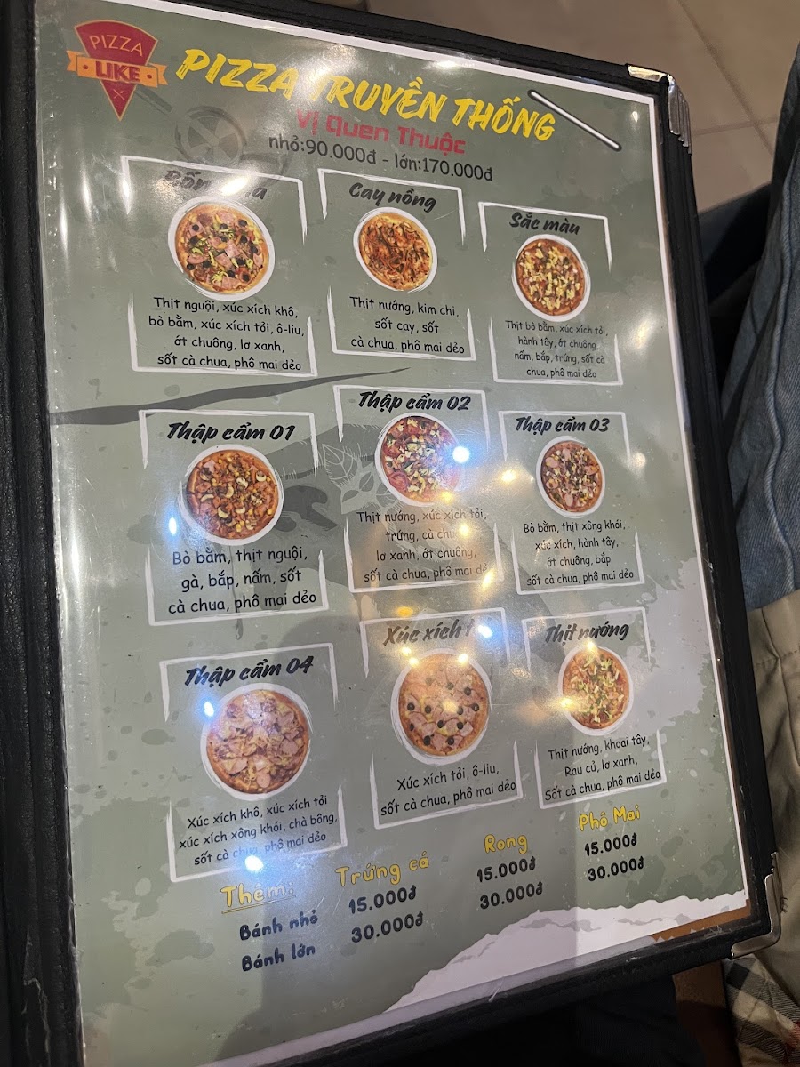 Menu Pizza Like-2