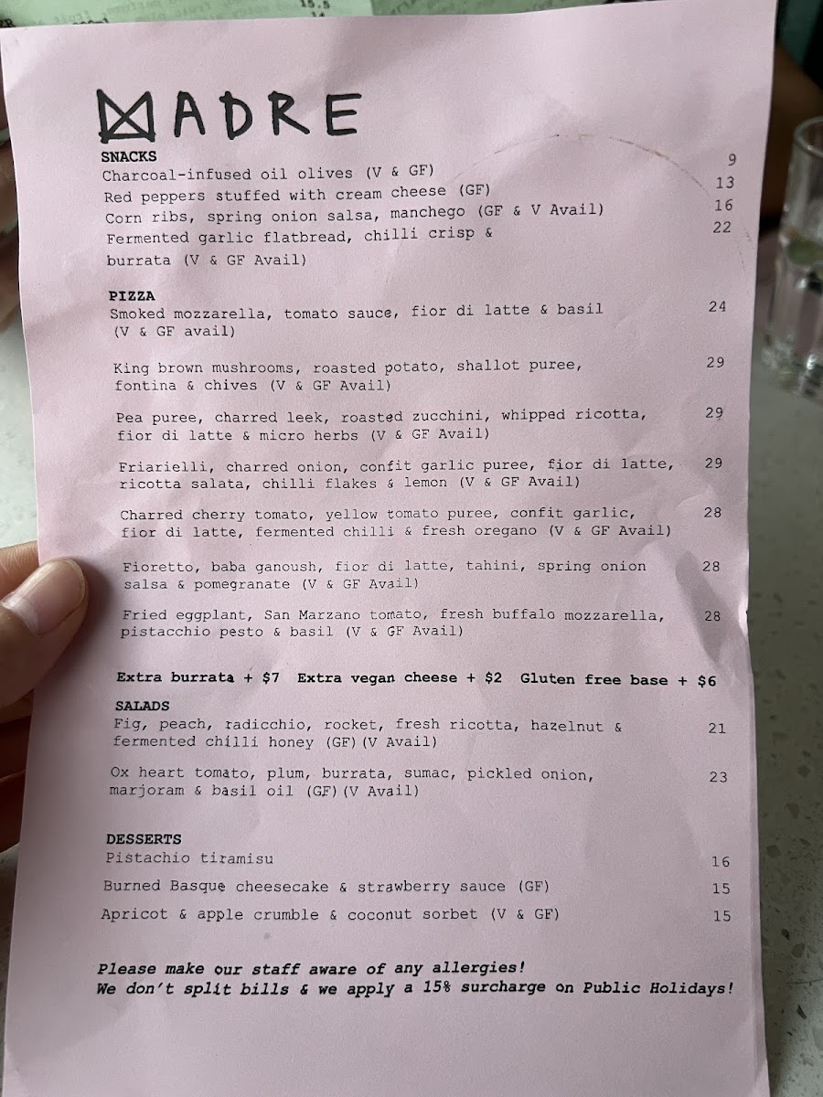 Menu Pizza Madre-1