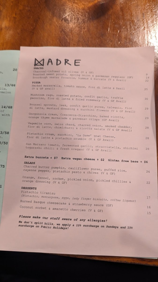 Menu Pizza Madre-8