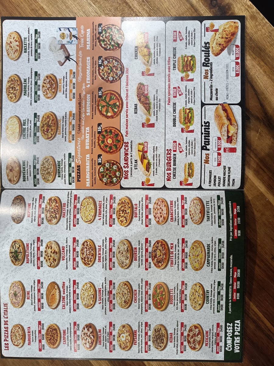 Menu Pizza Maestro Moisselles-1