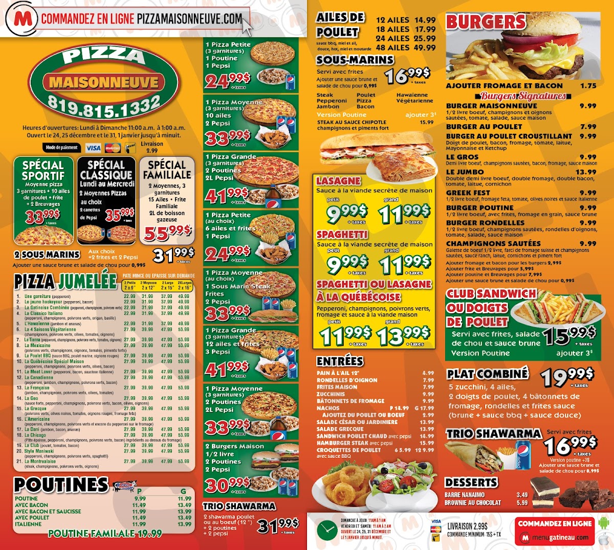 Menu Pizza Maisonneuve-1