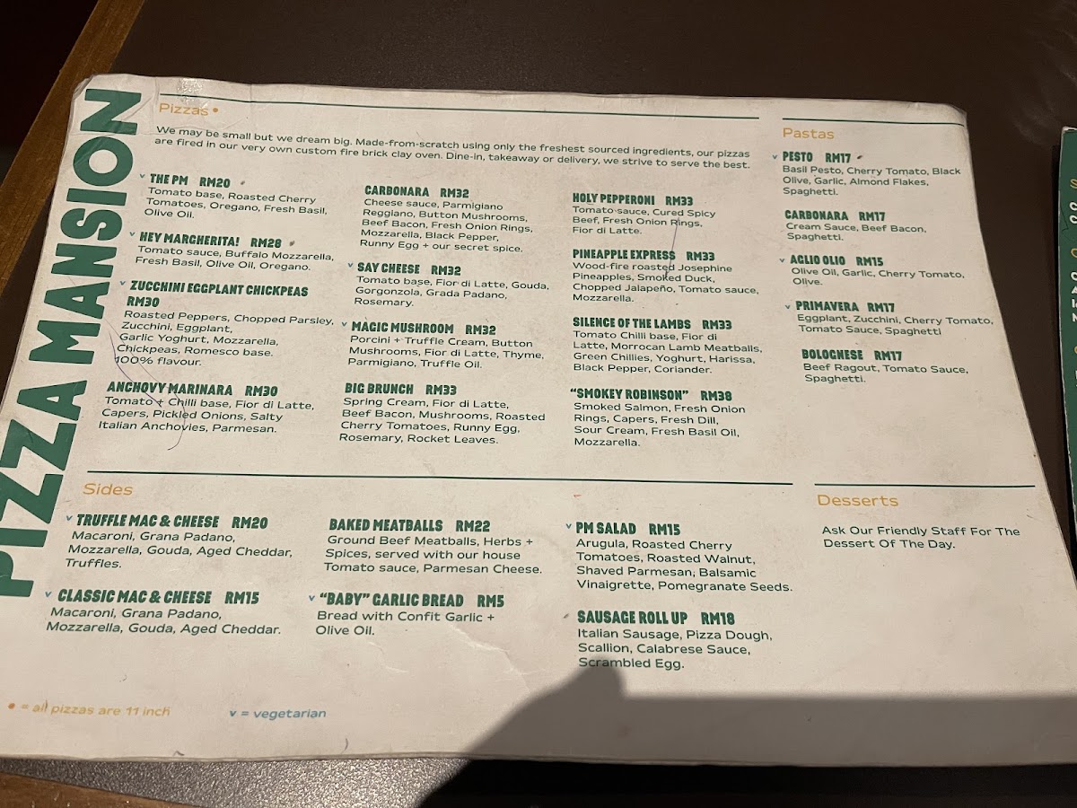 Menu Pizza Mansion Jalan Mesui-10