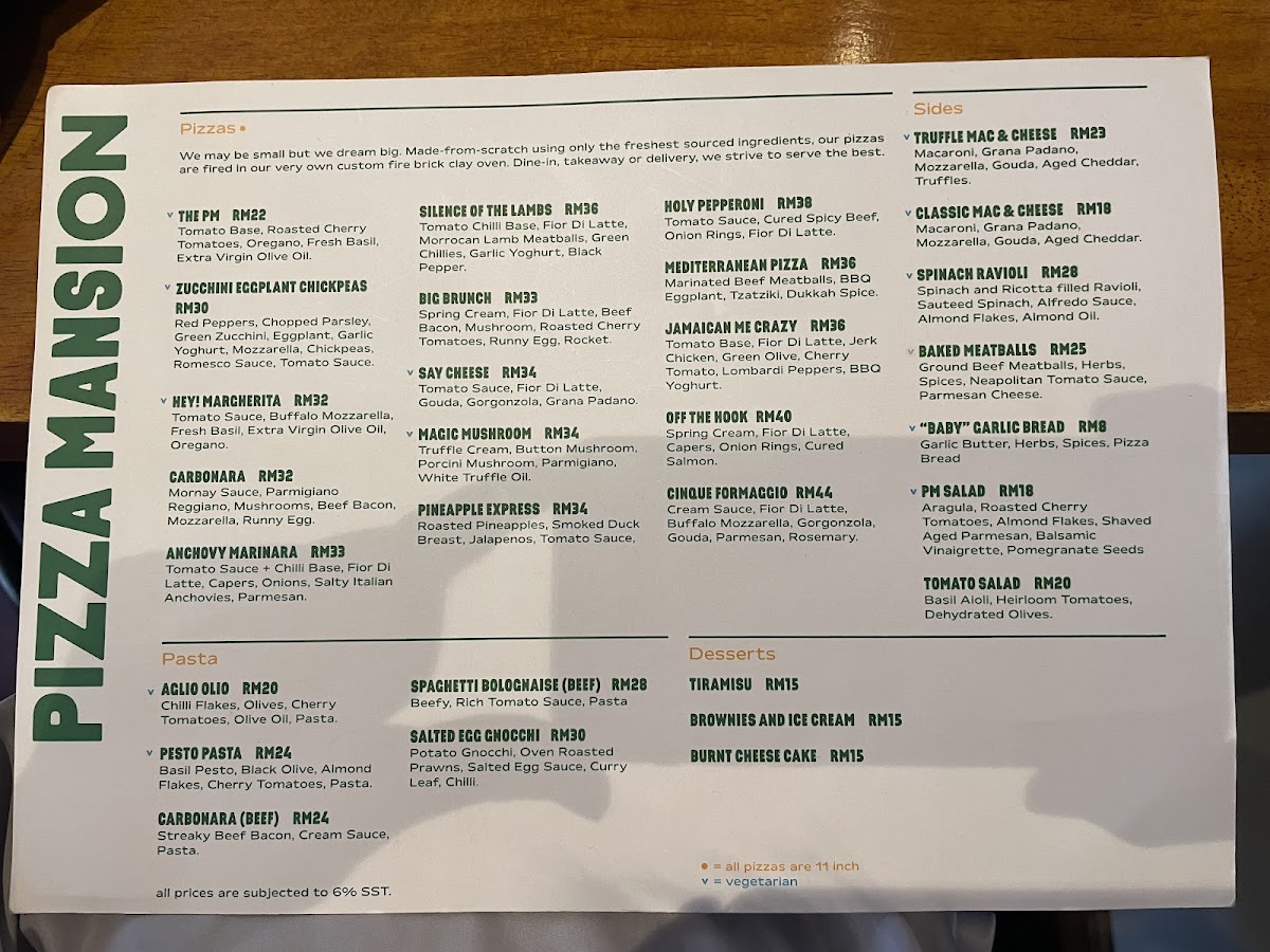 Menu Pizza Mansion Jalan Mesui-5