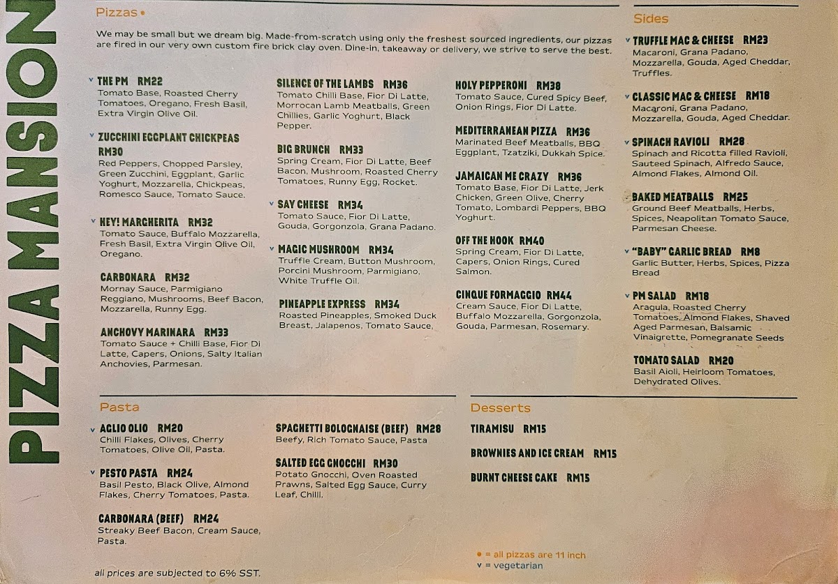Menu Pizza Mansion Jalan Mesui-7