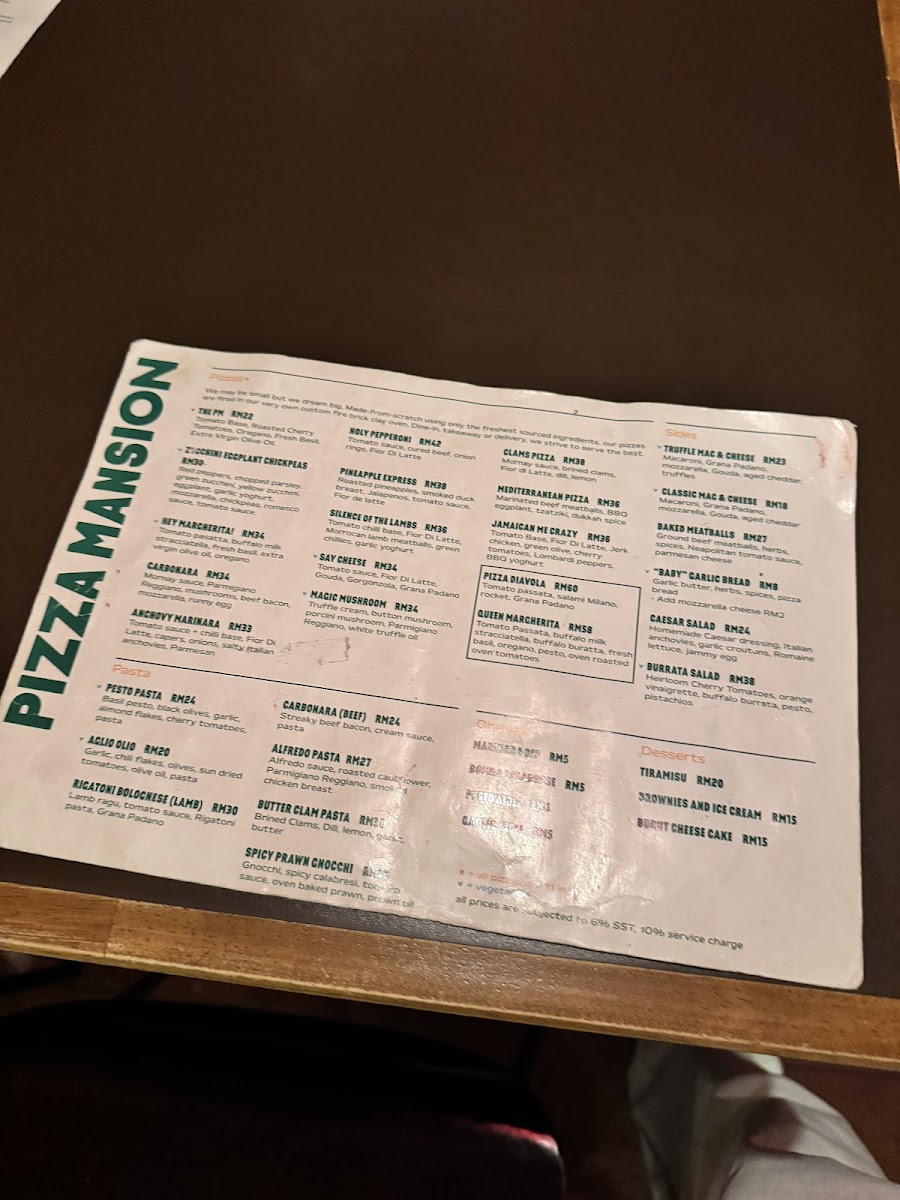 Menu Pizza Mansion Jalan Mesui-8