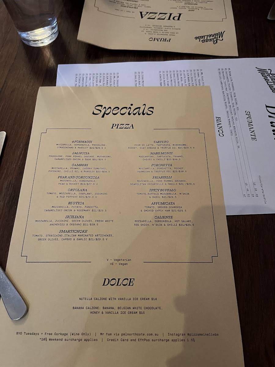 Menu Pizza Meine Liebe-1