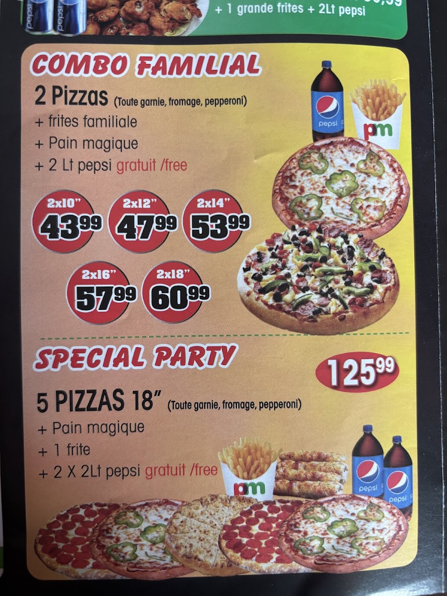 Menu Pizza Mercier-1