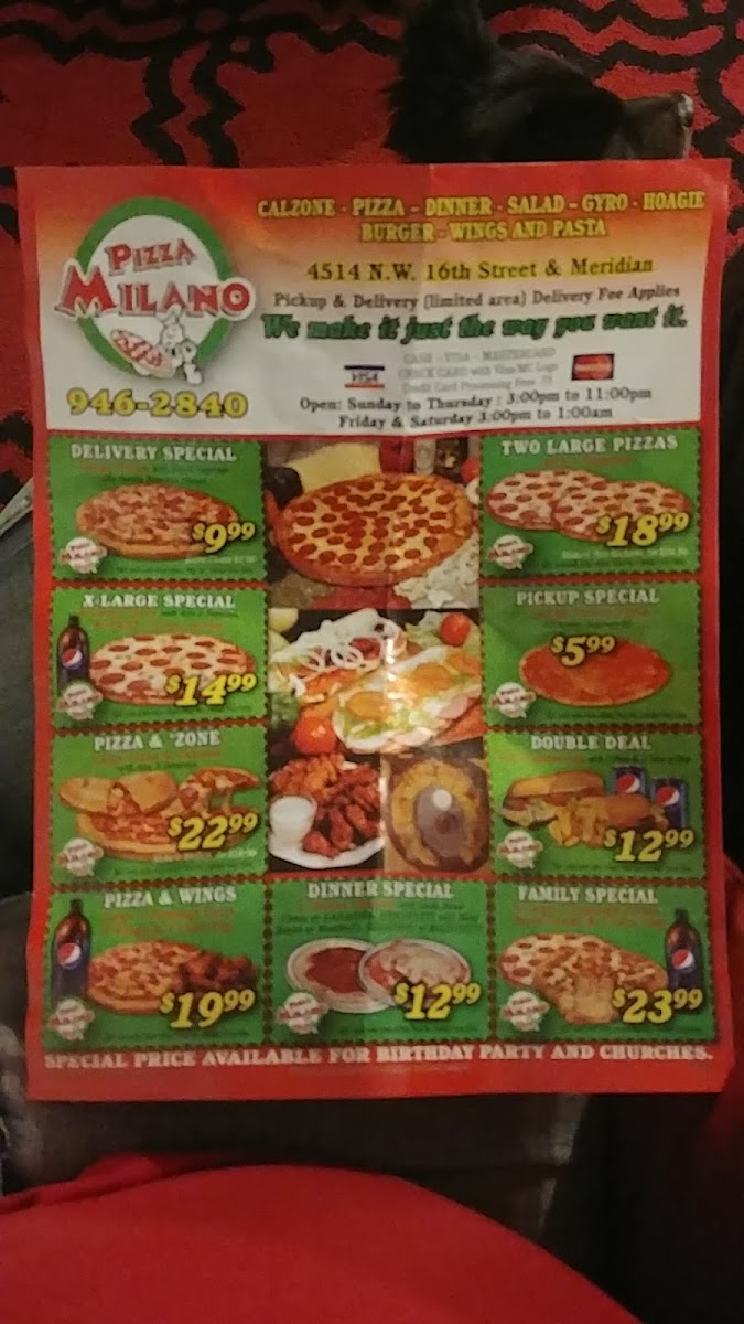 Menu Pizza Milano-3