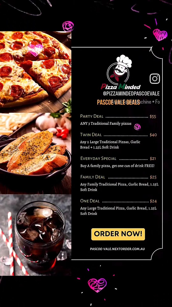 Menu Pizza Minded Pascoe Vale-3
