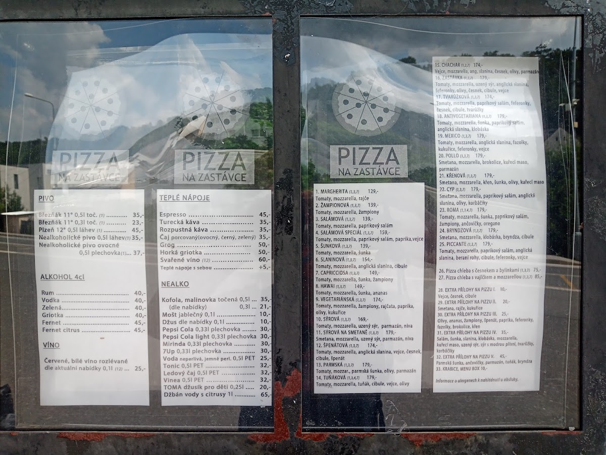 Menu Pizza Na Zastávce-1