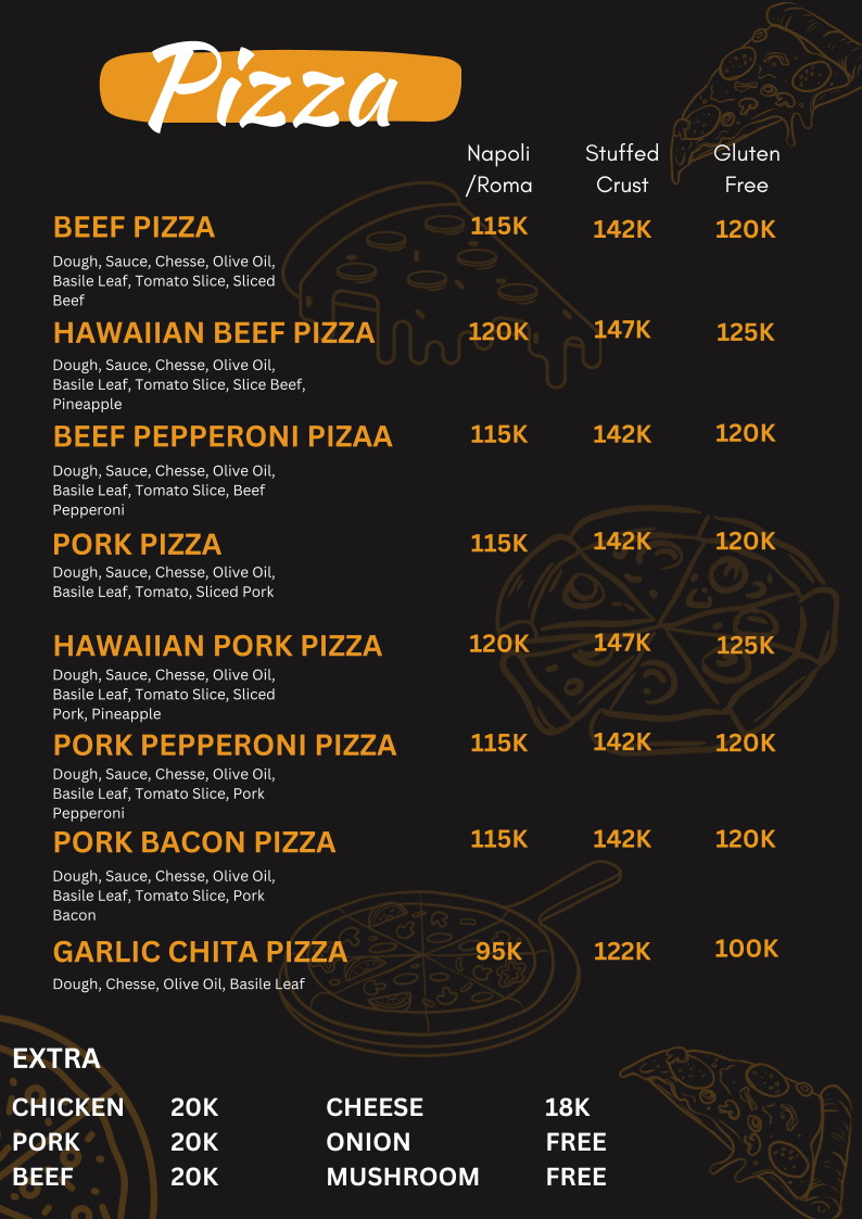 Menu Pizza Napoli Style-1