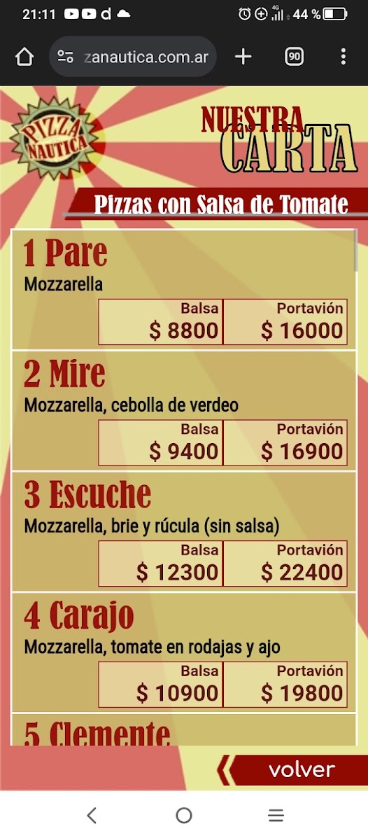 Menu Pizza Nautica-2