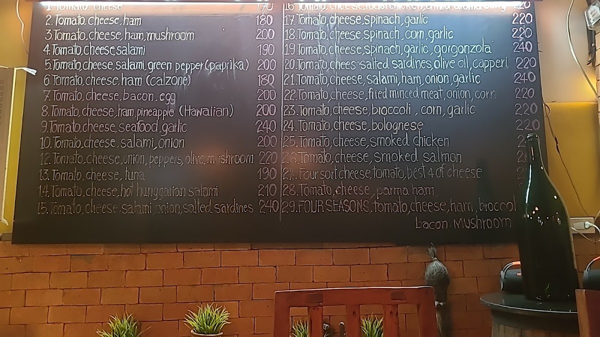 Menu Pizza Old School-5