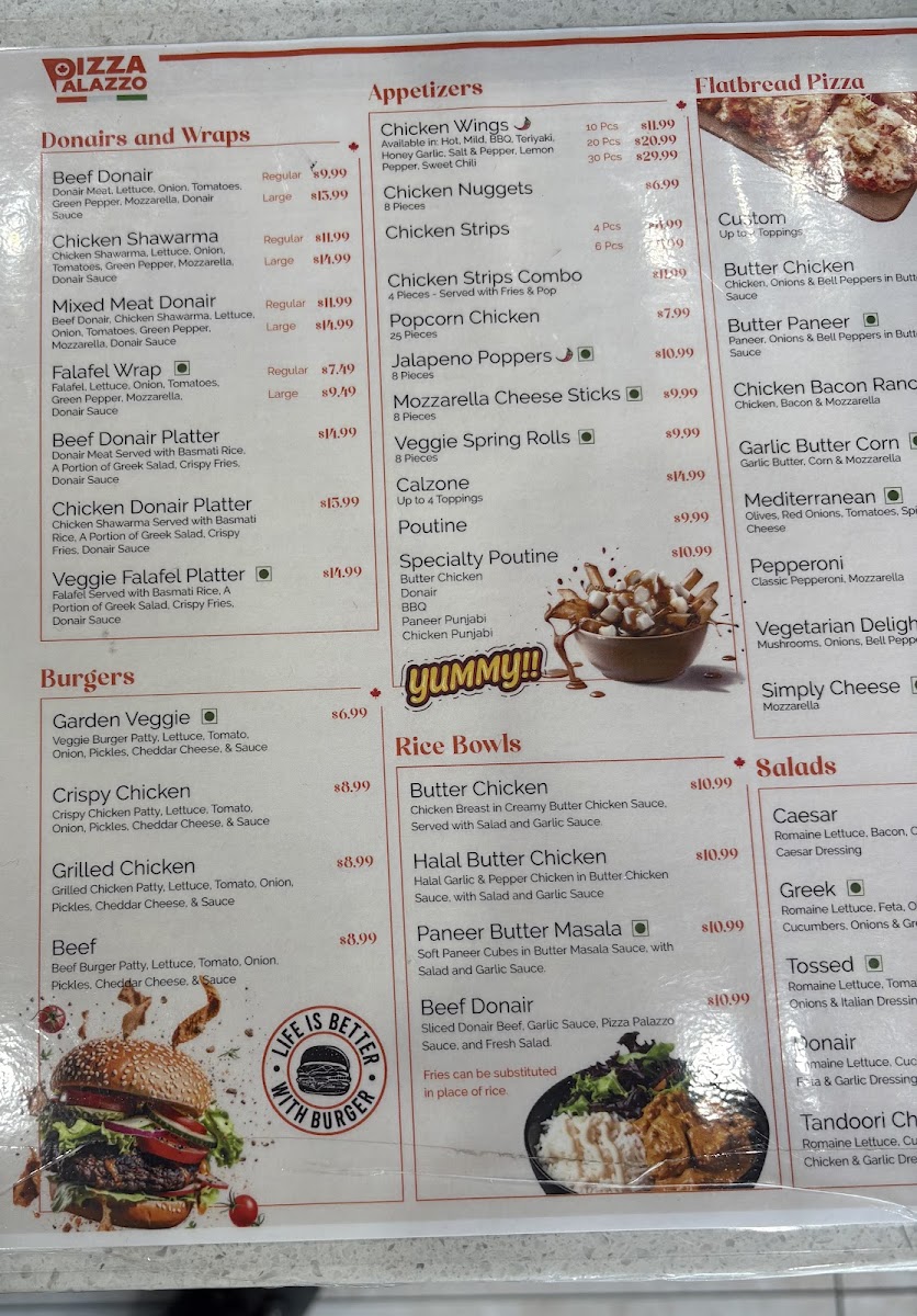 Menu Pizza Palazzo Terwillegar-4